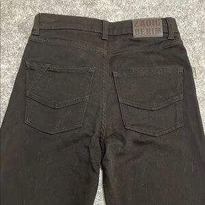 Zadig & Voltaire Black High-Waisted Eros Jeans